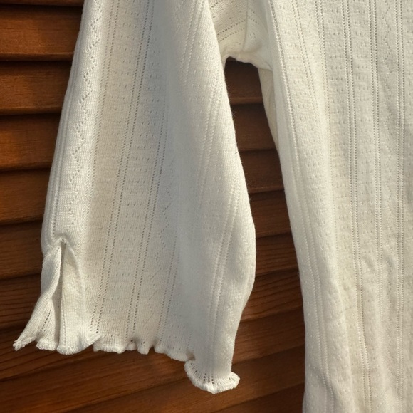 NWT Natural Life White Fitted Blouse - Picture 5 of 7